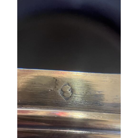 Antique Ciborium Sterling & Gold Vermeil Catholic Church Ornate Embossed Chalice - Picture 9 of 9